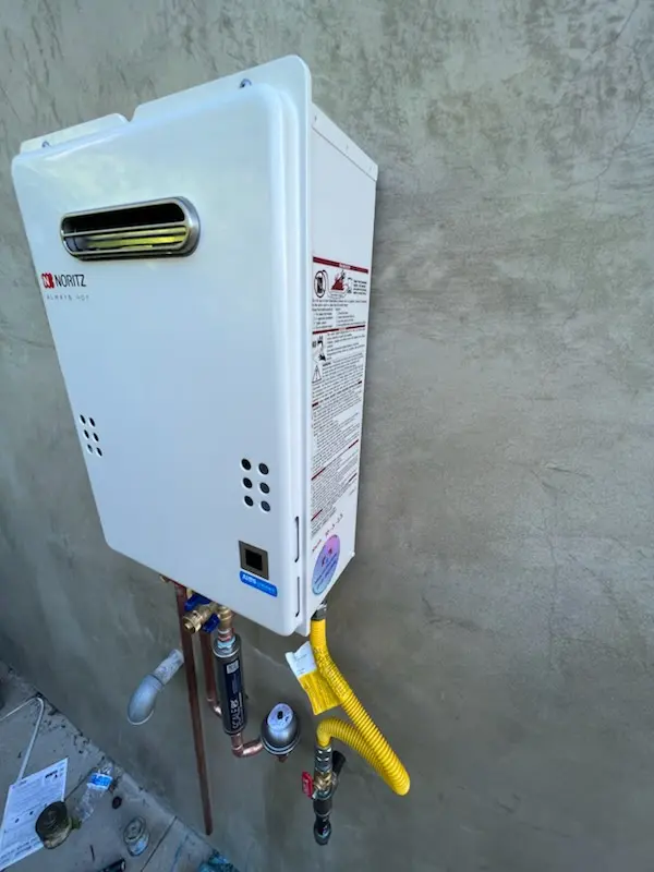 Tankless water heater installation for Presque Isle homes